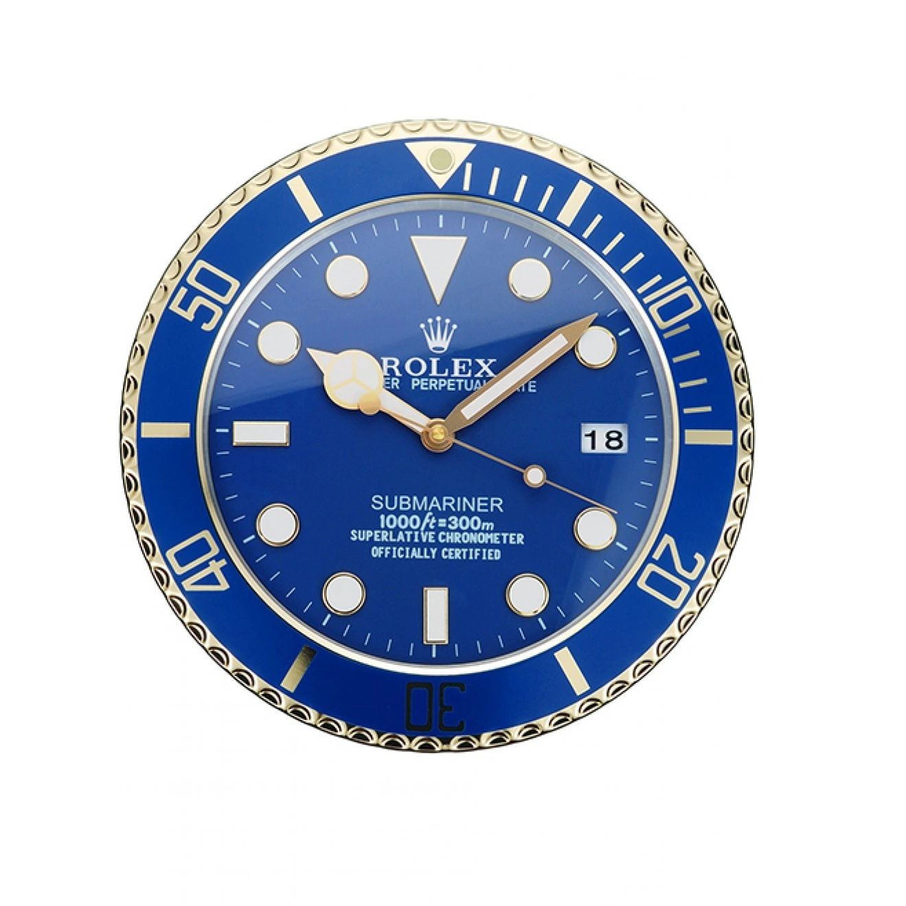 Submariner Blue Clock 622475 Wall Rolex 1024